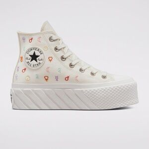 Converse All Star Platform with mystic symbols